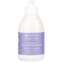 MooGoo Baby And Child 2 In 1 Bubbly Wash 500ml - $89.50
