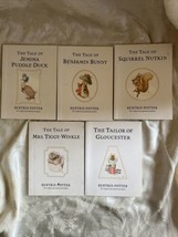 Lot of 6 - Beatrix Potter Color Illustrated mini paperback Books - £12.39 GBP