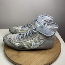 Nike Speedsweep VII Mens Size 11.5 Wrestling Shoes Gray Camo 366683-003 MMA - £31.15 GBP