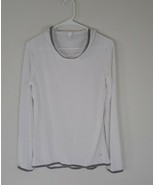 GLYDER White Lightweight Pullover Hoodie Womens Size M - $313.39 MXN