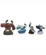 Skylanders Giants Figures Lot - Tree Rex, Jet-Vac, Slam Bam &amp; Terrafin - $17.22 CAD