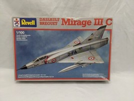 New Open Box Revell Dassault Breguet Mirage III C 1/100 Scale Model Kit - $59.39