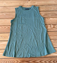 Isaac Mizrahi Live NWOT Women’s Sleeveless crew Neck Swing Top Size S Green BX - £10.69 GBP