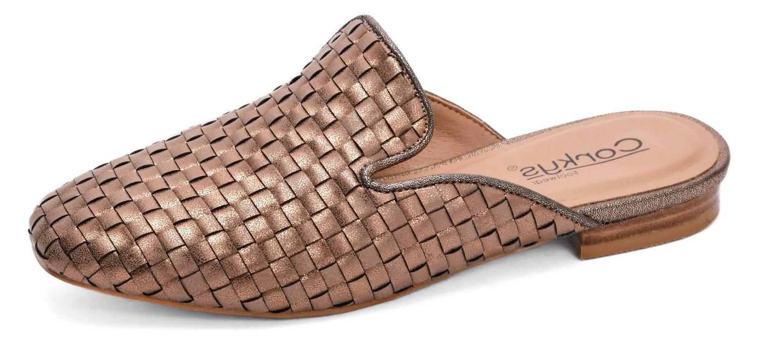 Corkys Footwear Weave It To Beaver Bronze - $44.00