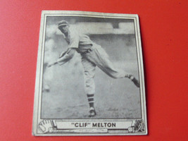 1940 Play Ball # 83 &quot; Clif &quot; Melton New York Giants Baseball !! - £31.46 GBP