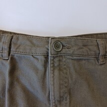 Devoted Women's Green Rear Zipper Cargo Denim Skirt Size XL image 11