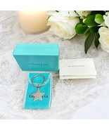 Vintage Tiffany &amp; Co 925 Sterling Silver Star Key Ring - $113.84