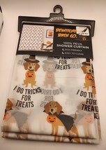 Bewitched Bath Co. I Do Tricks For Treats Shower Curtain 72 X 72 - £5.49 GBP