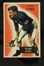 Vintage FOOTBALL Card 1955 BOWMAN #21 LEE RILEY DETROIT LIONS Halfback - $9.65