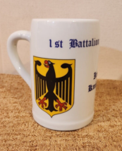 Vintage Beer Stien 1st Battalion 66th Armor Iron Knights W. Germany Mug - £21.65 GBP