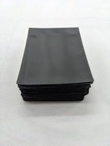 Lot Of (74) Black Ultra Pro Glossy Standard Size Trading Card Sleeves - £7.00 GBP