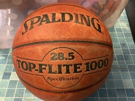 *Used/Will Ship Deflated Spalding 28.5 Top Flite 1000 Basketball - £25.99 GBP