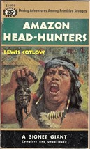 Amazon HEAD-HUNTERS (1954) Lewis Cotlow - Signet Giant #S1094 First Printing Pb - £14.41 GBP