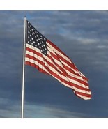 USA FLAG 12x18 Inches AMERICAN FLAGS SEWN STRIPES STAR BRASS GROMMETS 10... - €8,46 EUR