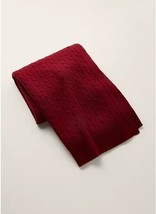 Ralph Lauren Home Cashmere Cable throw blanket bordeaux NWT $595 - $286.99