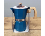 Sedona Kitchen 6 Cup Stove Top Aluminum Espresso Coffeemaker - Blue - $19.99