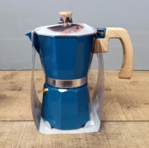 Sedona Kitchen 6 Cup Stove Top Aluminum Espresso Coffeemaker - Blue - £16.23 GBP