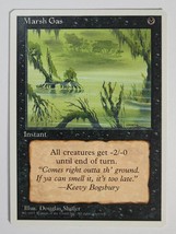 1995 MARSH GAS MAGIC THE GATHERING MTG CARD PLAYING ROLE PLAY VINTAGE GAME - £4.71 GBP