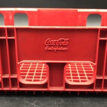 Coca Cola Red Plastic Beverage Crate Huskylite Mold #464 18.5&quot;x12.25&quot;x4.5&quot; - $21.49