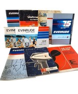 Lot Of 10 Vintage Outboard Boat Motor Manuals Gale Mariner Evinrude Johnson - €22,03 EUR