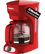 Müellerhome 12-Cup Red Coffee Maker - Perfect For Home Or Office, Borosi... - $979.89 MXN