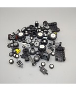 LEGO Bulk WHEELS Tires Axles Hubs Car Rims Car Parts Pieces Lot Parts 5 ... - $186.54 MXN