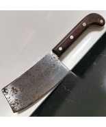 Antique Soviet Riga Steel Meat Cleaver Cooking Knife Axe Bakelite Handle - $865.93 MXN