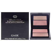 Velveteen Blush and Shimmer Duet - 50 Rose and Glow by GA-DE  - $27.43