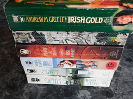 Andrew M Greeley lot of 6 Nuala Anne McGrail Series Suspense Paperbacks - $11.99