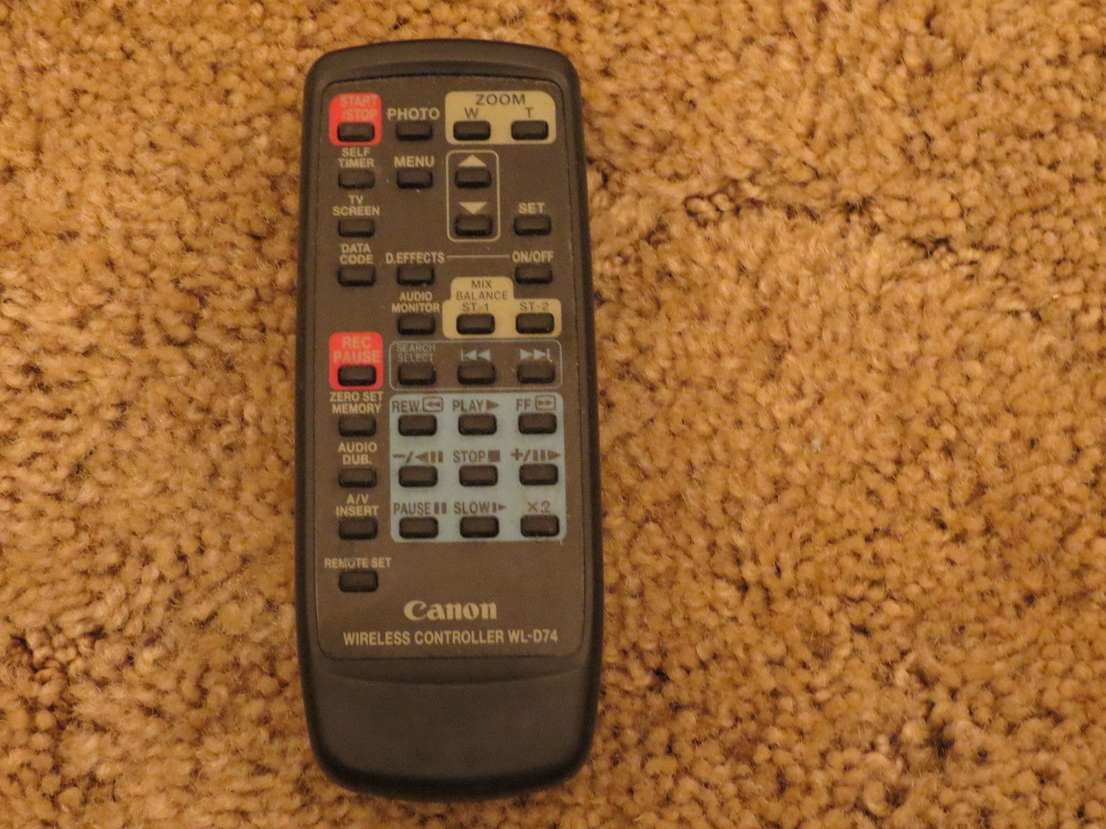 Canon Camcorder Wireless Remote Control WL-D74 - $16.78