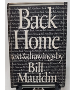 Back Home by Bill Mauldin 1947 1st Edition HC Book - £19.83 GBP