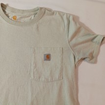 Carhartt Original Fit 103067 992 Women Light Green Short-Sleeve T-Shirt M (8/10) image 4