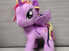 Hasbro My Little Pony Twilight Sparkle Plush Stuffed 12&quot; Purple 2014 Pre-owned  - £6.26 GBP