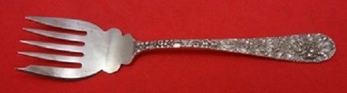 Primary image for Rose By Stieff Sterling Silver Pastry Fork Unusual 5-tine 6"