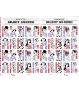 Silent Screen Stars Sheet of Forty 29 Cent Postage Stamps Scott 2819-28 - $18.95