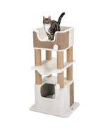 TRIXIE Cat Scratching Post Lucano XXL White and Taupe - £202.23 GBP