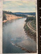 Nipigon River Canada Postcard,North Shore Lake Superior-Plastichrome UNP Vintage - £2.32 GBP