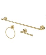 Glacier Bay Parsons 3-Piece Bath Hardware Set, Towel Bar Paper Holder To... - $65.88 CAD