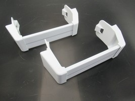 Whirlpool Refrigerator Freezer Door Trim w/Caps Set 2,  2195919 2195917 2198483 - £20.07 GBP