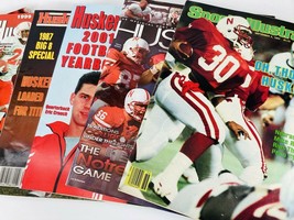 Nebraska Cornhuskers Football Magazines Programs Lot Huskers Sports Illu... - $29.35
