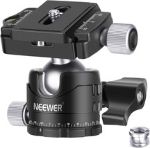 Neewer Professional 28Mm Low Profile Tripod Ball Head With, Max Load 11L... - $36.96