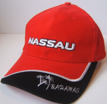 Nassau Bahamas Hat Red Hook Loop Baseball Cap - £11.02 GBP