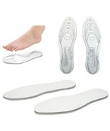 2 Pair Memory Foam Shoe Insoles Comfort All Day Walking One Size Fits Al... - $7.79