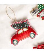 Red &amp; Green Christmas Tree Hanging Ornament - $33.79 CAD