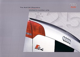 2006 Audi S4 25QUATTRO sales brochure catalog folder US 06 - $10.00