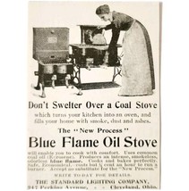 Blue Flame Oil Cooking Stove 1897 Advertisement Victorian Appliance ADBN... - $19.99