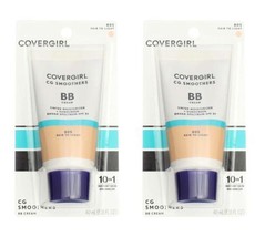 2x EXP9/23 CoverGirl Smoothers SPF 15 Tinted Moisturizer, Fair To Light ... - $13.99