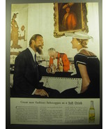 1958 Schweppes Tonic Water Ad - Great new fashion: Schweppes as a Soft D... - £14.55 GBP