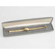 Longines Vintage Ladies 14K SOLID Gold Case Solid Gold Band Bracelet Dress Watch - £1,543.15 GBP