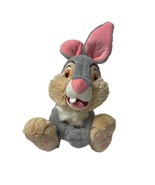 Disney Store Thumper Plush Stuffed Bambi Bunny w/ 1 tooth - $11.77